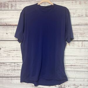 Arc’teryx Phase Crewneck Base Layer Active Tee Mens XL Blue Purple READ FLAW